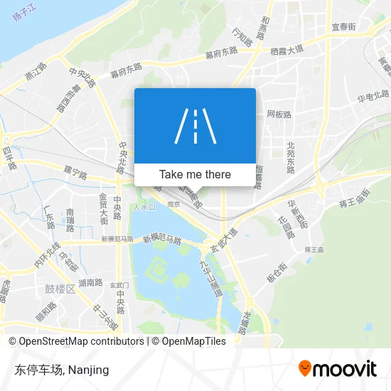 东停车场 map
