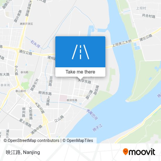 映江路 map