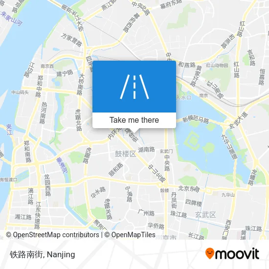 铁路南街 map