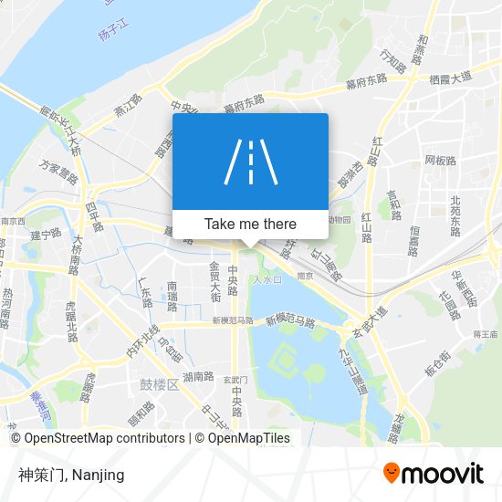 神策门 map