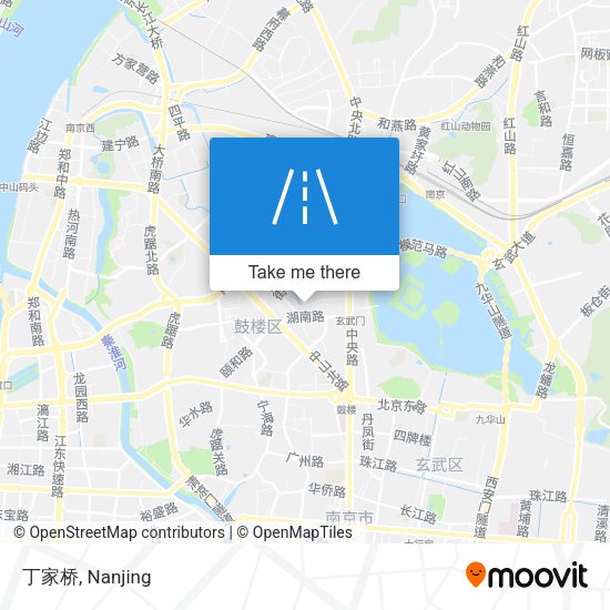 丁家桥 map