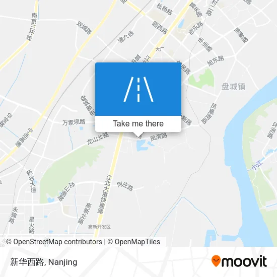 新华西路 map