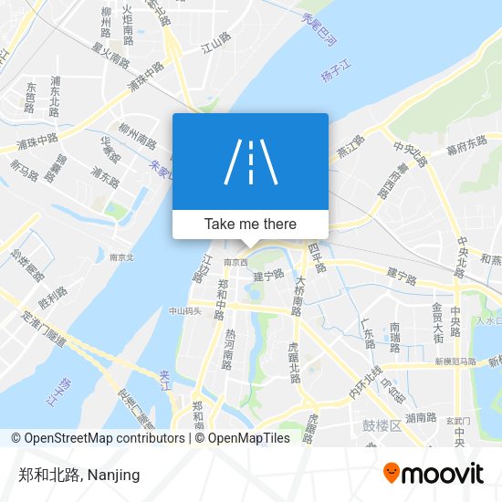 郑和北路 map