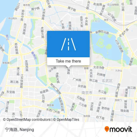 宁海路 map