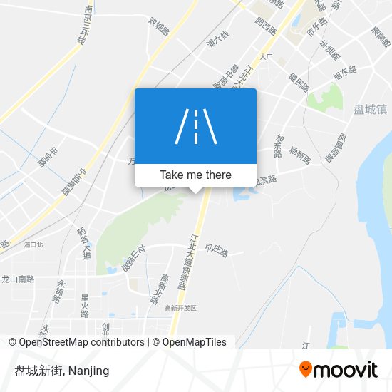 盘城新街 map