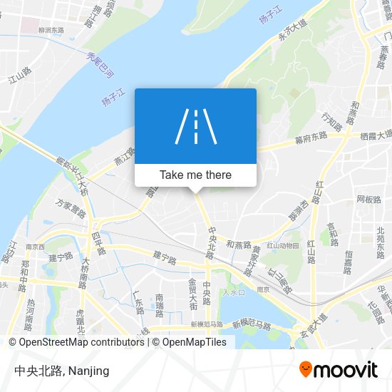 中央北路 map