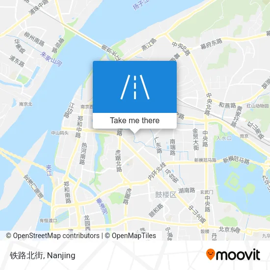 铁路北街 map