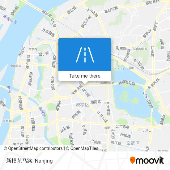 新模范马路 map