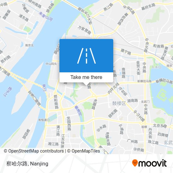 察哈尔路 map