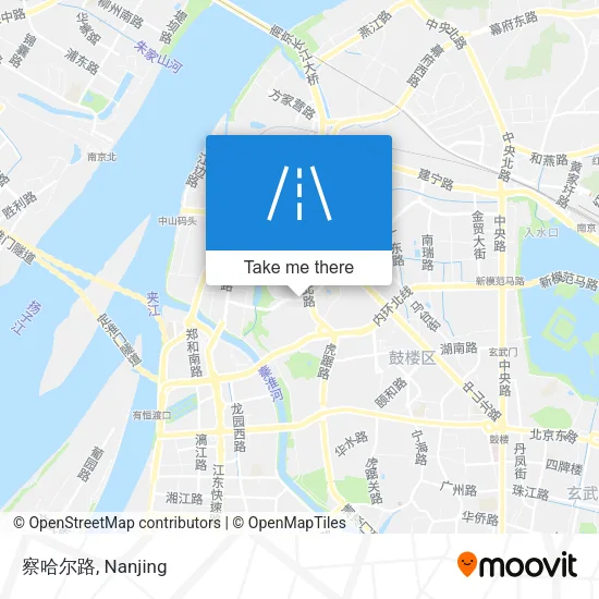 察哈尔路 map