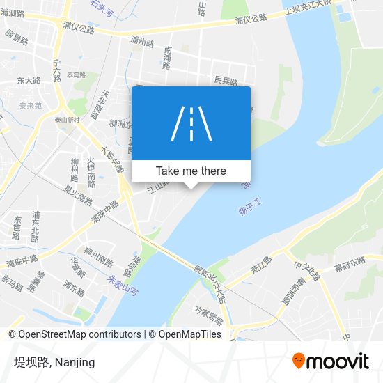 堤坝路 map