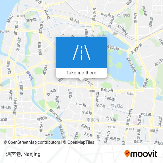渊声巷 map