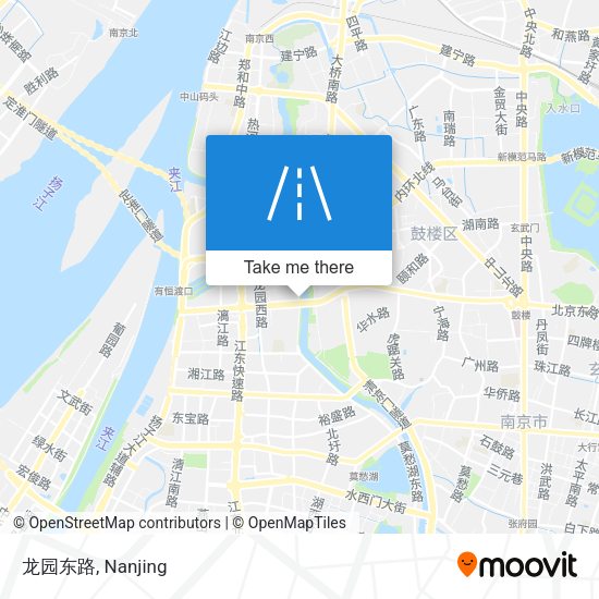 龙园东路 map