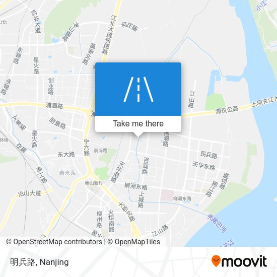 明兵路 map