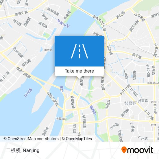二板桥 map