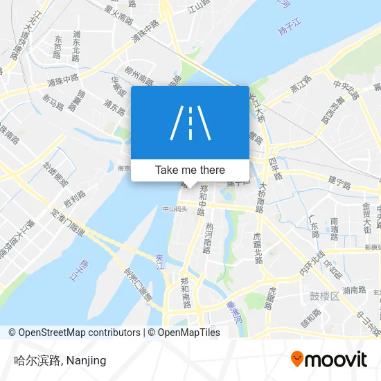 哈尔滨路 map