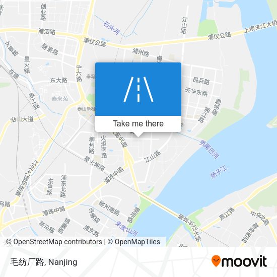 毛纺厂路 map
