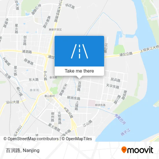 百润路 map