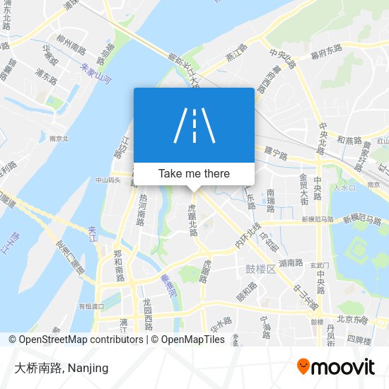 大桥南路 map