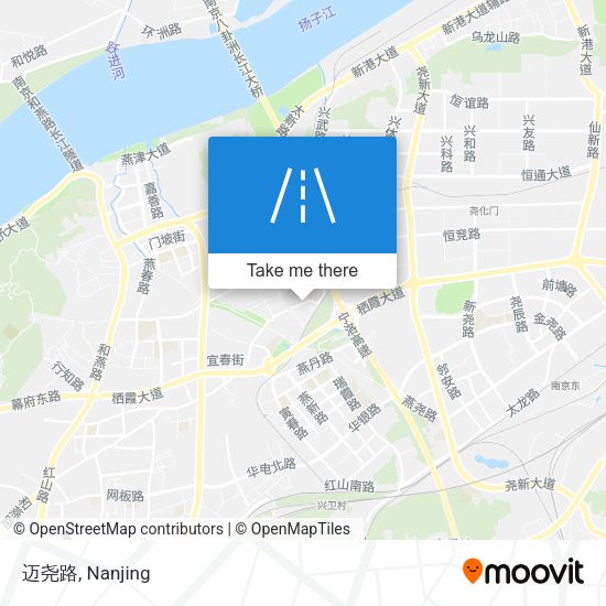 迈尧路 map