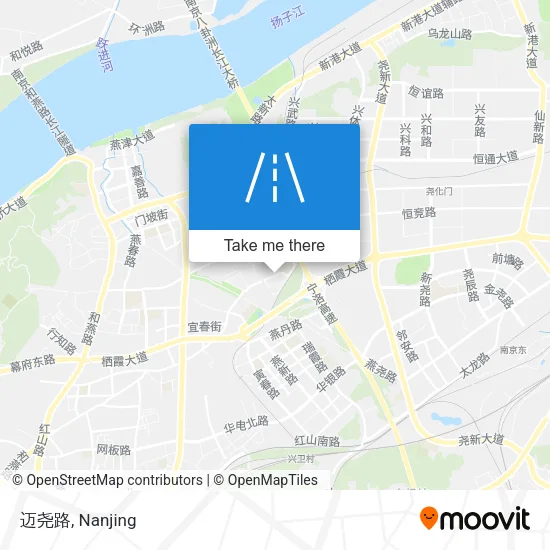 迈尧路 map