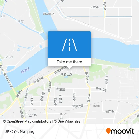 惠欧路 map