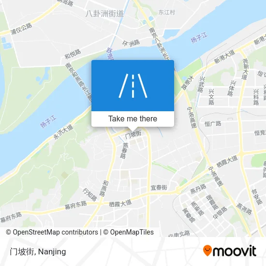 门坡街 map