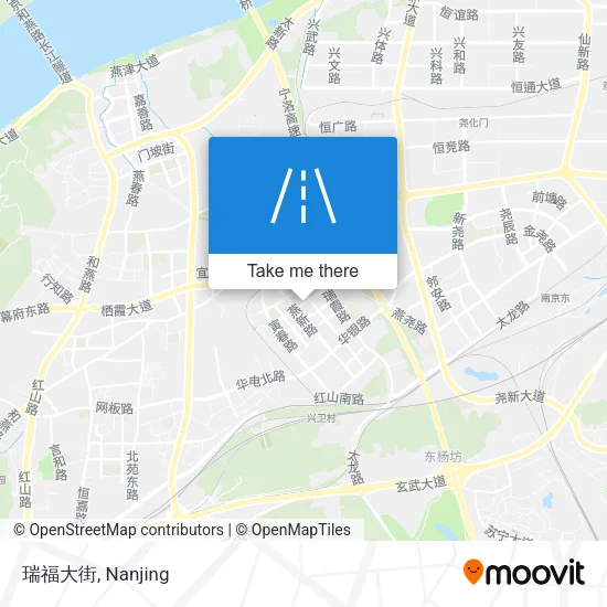 瑞福大街 map