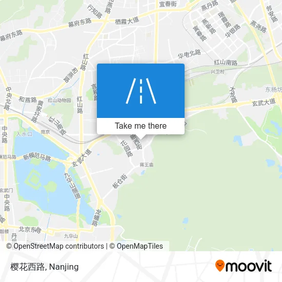 樱花西路 map