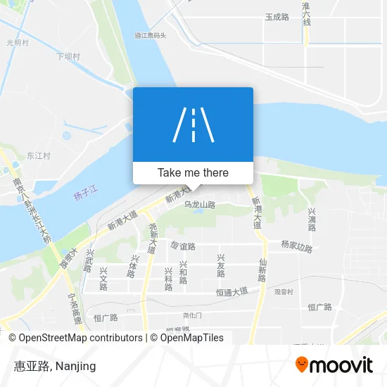 惠亚路 map