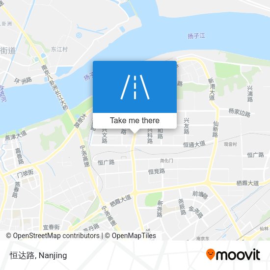 恒达路 map