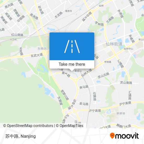 苏中路 map
