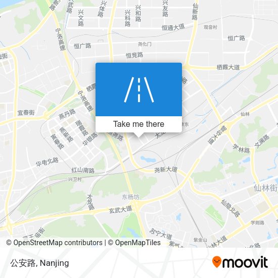 公安路 map