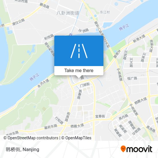 韩桥街 map