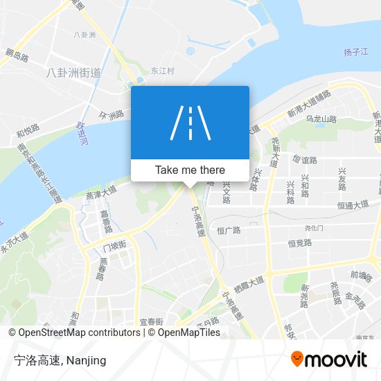 宁洛高速 map