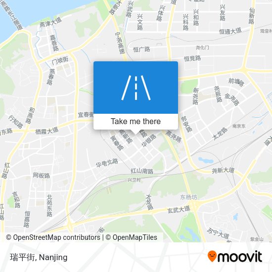 瑞平街 map