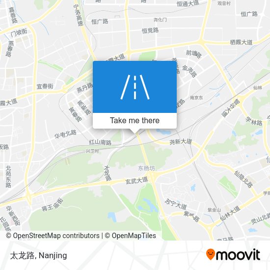 太龙路 map
