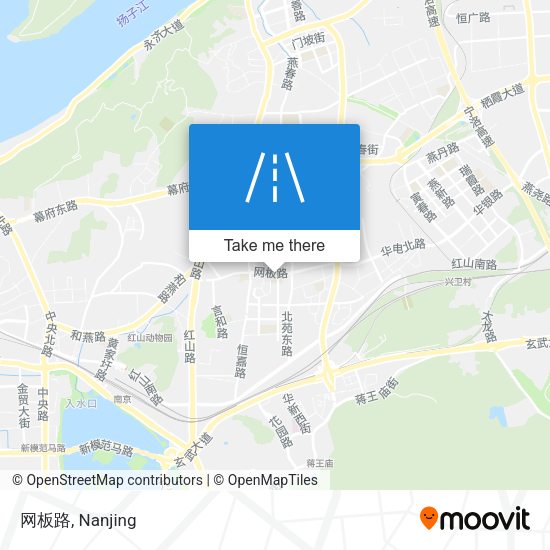 网板路 map