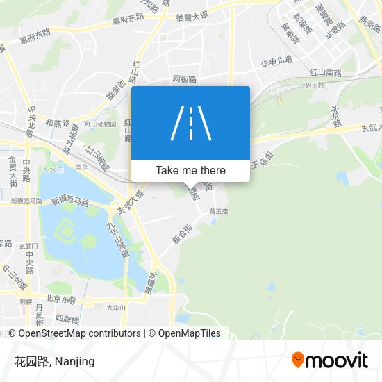 花园路 map
