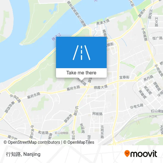 行知路 map