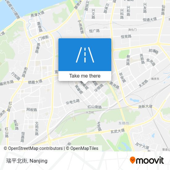 瑞平北街 map