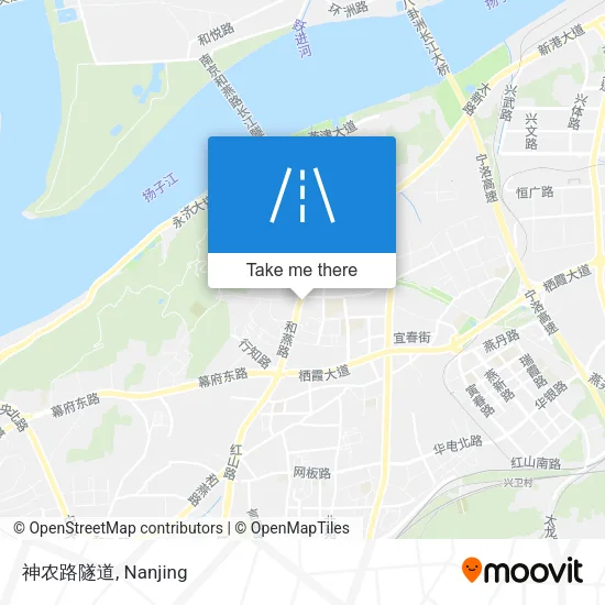 神农路隧道 map