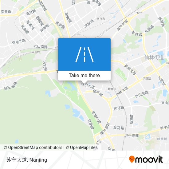 苏宁大道 map