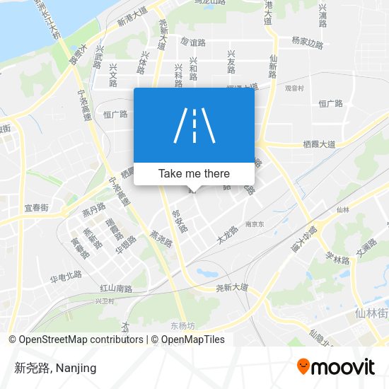 新尧路 map
