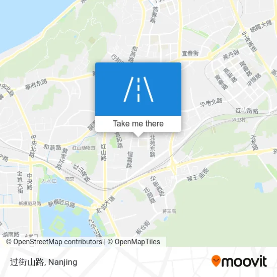 过街山路 map