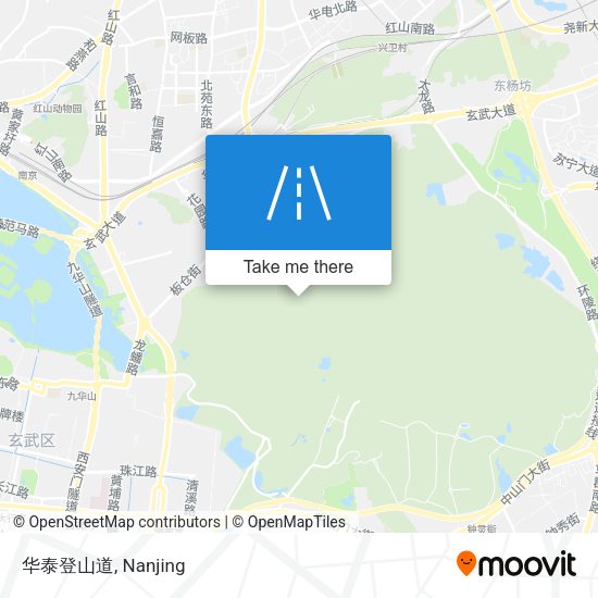 华泰登山道 map