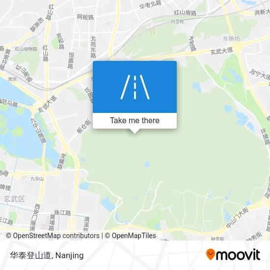华泰登山道 map