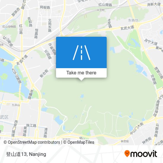 登山道13 map