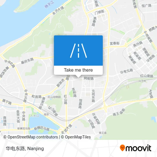 华电东路 map