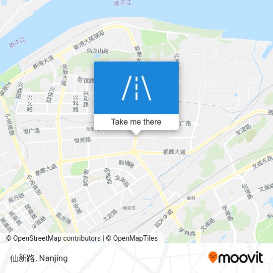 仙新路 map